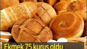 Ekmeği de Simidi de 75 Kuruşa İndirdi