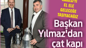BAŞKAN YILMAZ’DAN ÇAT KAPI