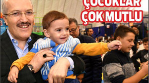 ÇOCUKLAR ÇOK MUTLU