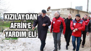 KIZILAY’DAN AFRİN’E YARDIM ELİ