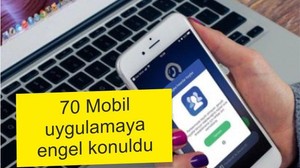 70 mobil uygulaması