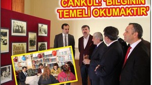 CANKUL ‘BİLGİ İÇİN OKU’