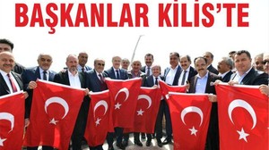 57. Alay Sancağı 57 kişilik heyetle Kilis’te