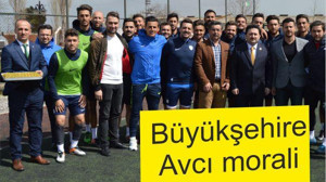 Büyükşehir’e Avcı morali
