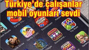 Türkiye'de Çalışanlar Mobil Oyunları Sevdi