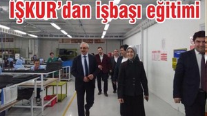 İŞKUR’DAN İŞBAŞI EĞİTİM