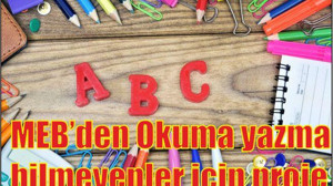 MEB'den Okuma-Yazma Bilmeyenler İçin Mobil Uygulama