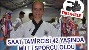 Saat Tamircisi, 42 Yaşında Milli Tekvandocu Oldu