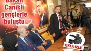 Bakan Canikli gençlerle buluştu