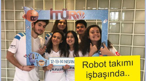 ROBOT TAKIMI İŞ BAŞINDA
