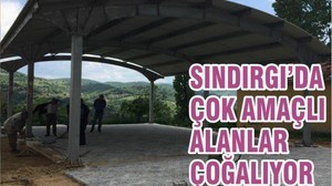 SINDIRGI’DA ÇOK AMAÇLI ALANLAR ÇOĞALIYOR