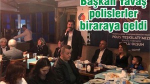 Yavaş, polisler ile biraraya geldi