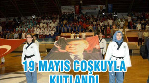 19 MAYIS COŞKUYLA KUTLANDI
