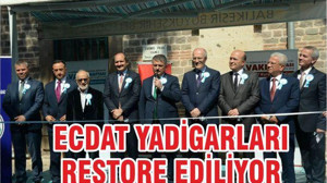 ECDAT YADİGÂRLARI RESTORE EDİLİYOR