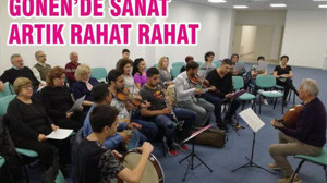 GÖNEN’DE SANAT ARTIK RAHAT RAHAT