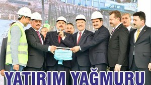 YATIRIM YAĞMURU TEMEL ATMA BEREKETİ