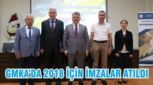 GMKA 2018 Mali Destek Programı İçin İmzalar Atıldı