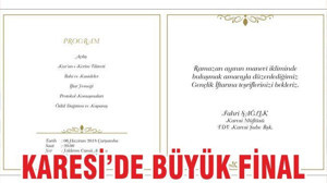 KARESİ’DE BÜYÜK FİNAL