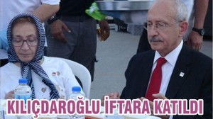 KIIÇDAROĞLU İFTARA KATILDI