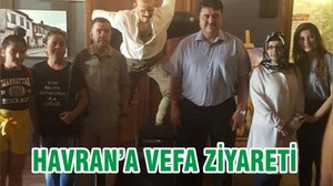 HAVRAN’A VEFA ZİYARETİ