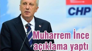 Muharrem İnce açıklama yaptı