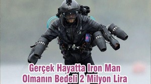 Gerçek Hayatta Iron Man Olmanın Bedeli 2 Milyon Lira