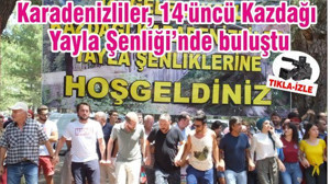 Karadenizliler, 14'üncü Kazdağı Yayla Şenliği’nde buluştu