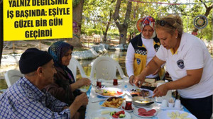 YALNIZ DEĞİLSİNİZ İŞ BAŞINDA: EŞİYLE GÜZEL BİR GÜN GEÇİRDİ