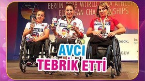 AVCI TEBRİK ETTİ