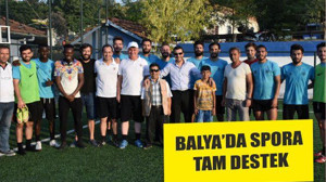 BALYA’DA SPORA TAM DESTEK