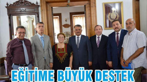 EĞİTİME BÜYÜK DESTEK
