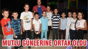 MUTLU GÜNLERİNE ORTAK OLDU