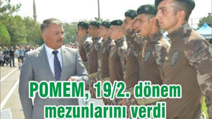 POMEM, 19/2. dönem mezunlarını verdi