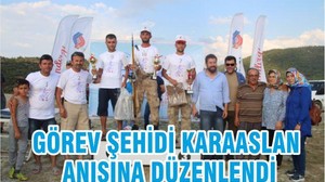 GÖREV ŞEHİDİ KARAASLAN ANISINA DÜZENLENDİ