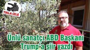 Ünlü sanatçı ABD Başkanı Trump’a şiir yazdı