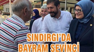 SINDIRGI’DA BAYRAM SEVİNCİ