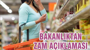 BAKANLIKTAN ZAM AÇIKLAMASI