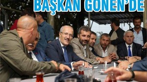 BAŞKAN GÖNEN’DE