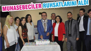 MUHASEBECİLER RUHSATLARINI ALDI