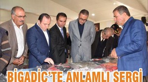 BİGADİÇ’TE ANLAMLI SERGİ