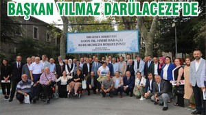 BAŞKAN YILMAZ DARÜLACEZE’DE