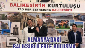 ALMANYA'DAKİ BALIKSİRLİLERLE BULUŞMA