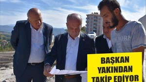 BAŞKAN YAKINDAN TAKİP EDİYOR