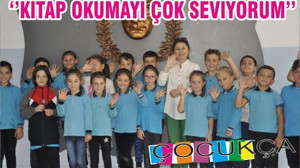 ‘’KİTAP OKUMAYI ÇOK SEVİYORUM’’