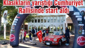 Klasiklerin yarıştığı Cumhuriyet Rallisinde start aldı