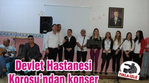 Devlet Hastanesi Korosu’ndan konser