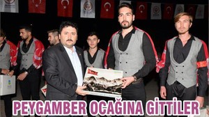 PEYGAMBER OCAĞINA GİTTİLER