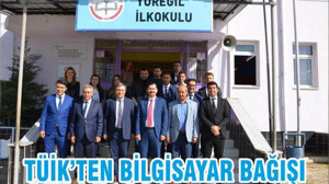 TÜİK’TEN BİLGİSAYAR BAĞIŞI