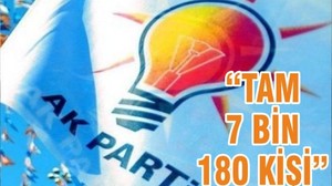“TAM 7 BİN 180 KİŞİ”