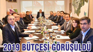 2019 BÜTÇESİ GÖRÜŞÜLDÜ